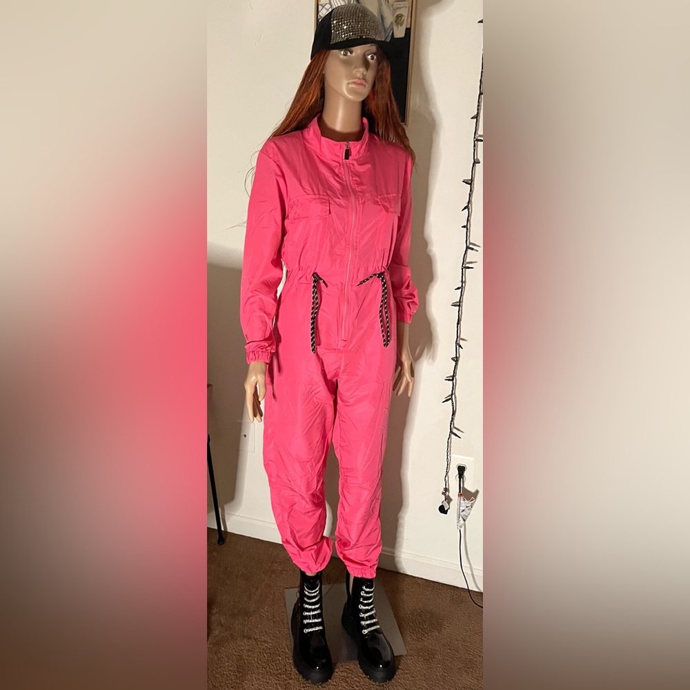 Drawstring Trouser Casual Jumpsuit